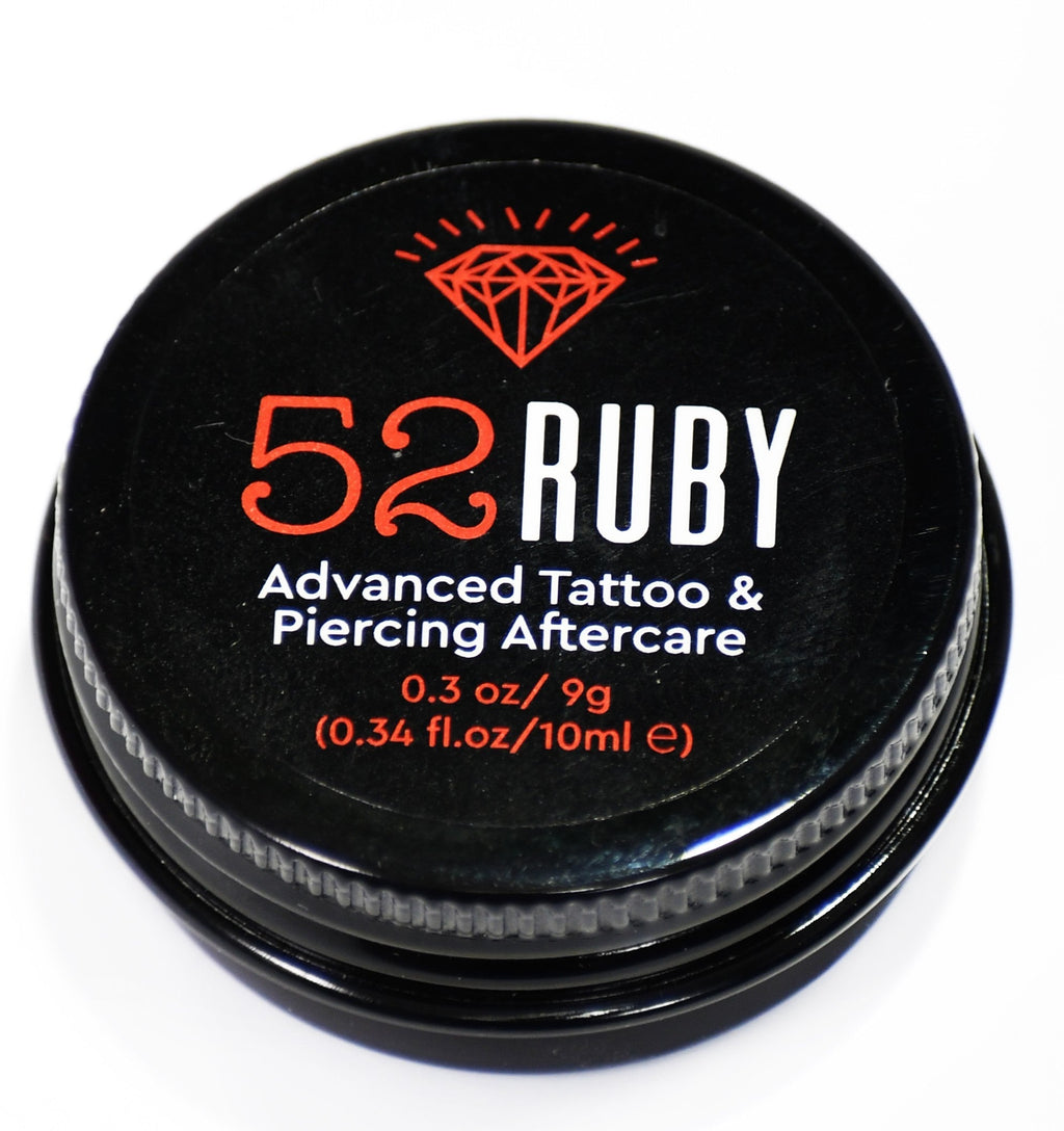 52Ruby Aftercare Balm – Natural Healing for Tiny Tattoos (10ml)