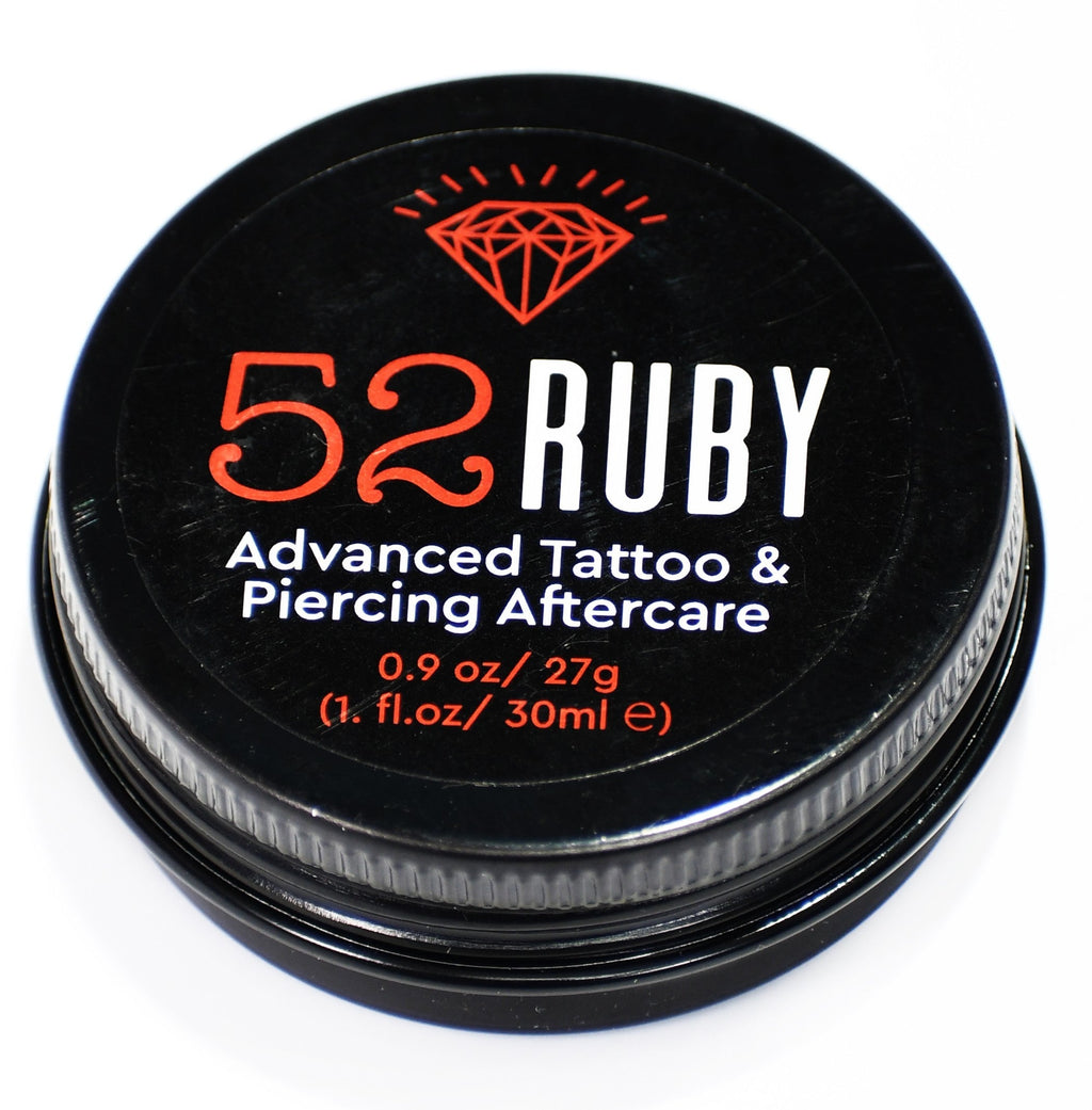 Tattoo Aftercare by 52Ruby – Natural Balm to Protect Ink & Skin(30ml)